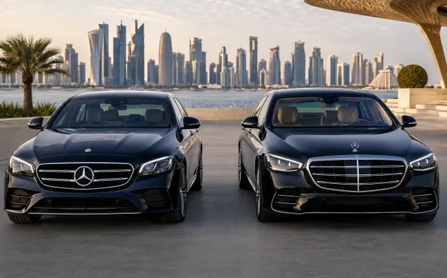 Mercedes E-Class vs S-Class