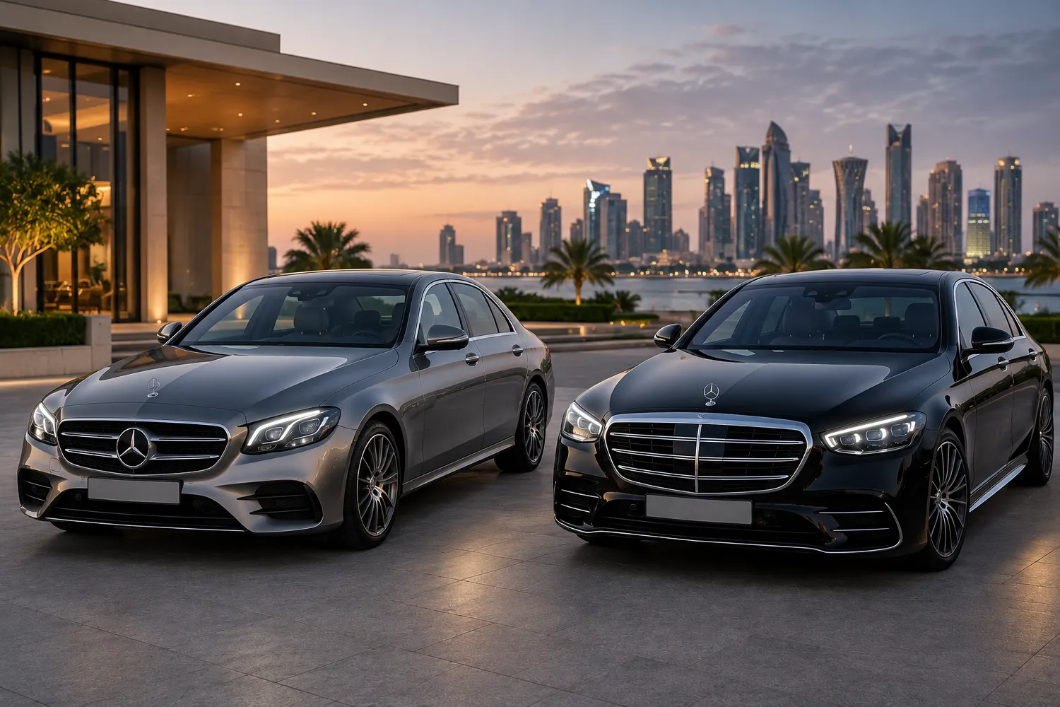 Mercedes E-Class vs S-Class for Qatar Trips